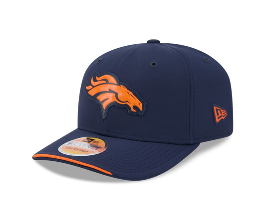 Denver Broncos New Era 9SEVENTY 2026 Sideline Adjustable Hat - Navy
