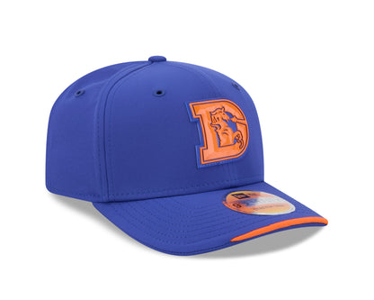Denver Broncos Throwback New Era 9SEVENTY 2026 Sideline Adjustable Hat - Royal