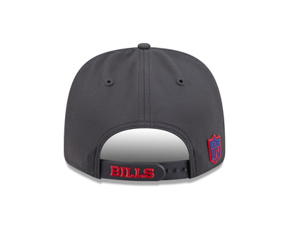 Buffalo Bills OTC New Era 9SEVENTY 2026 Sideline Adjustable Hat - Charcoal
