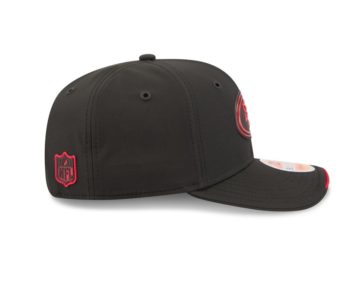 San Francisco 49ers OTC New Era 9SEVENTY 2026 Sideline Adjustable Hat - Black