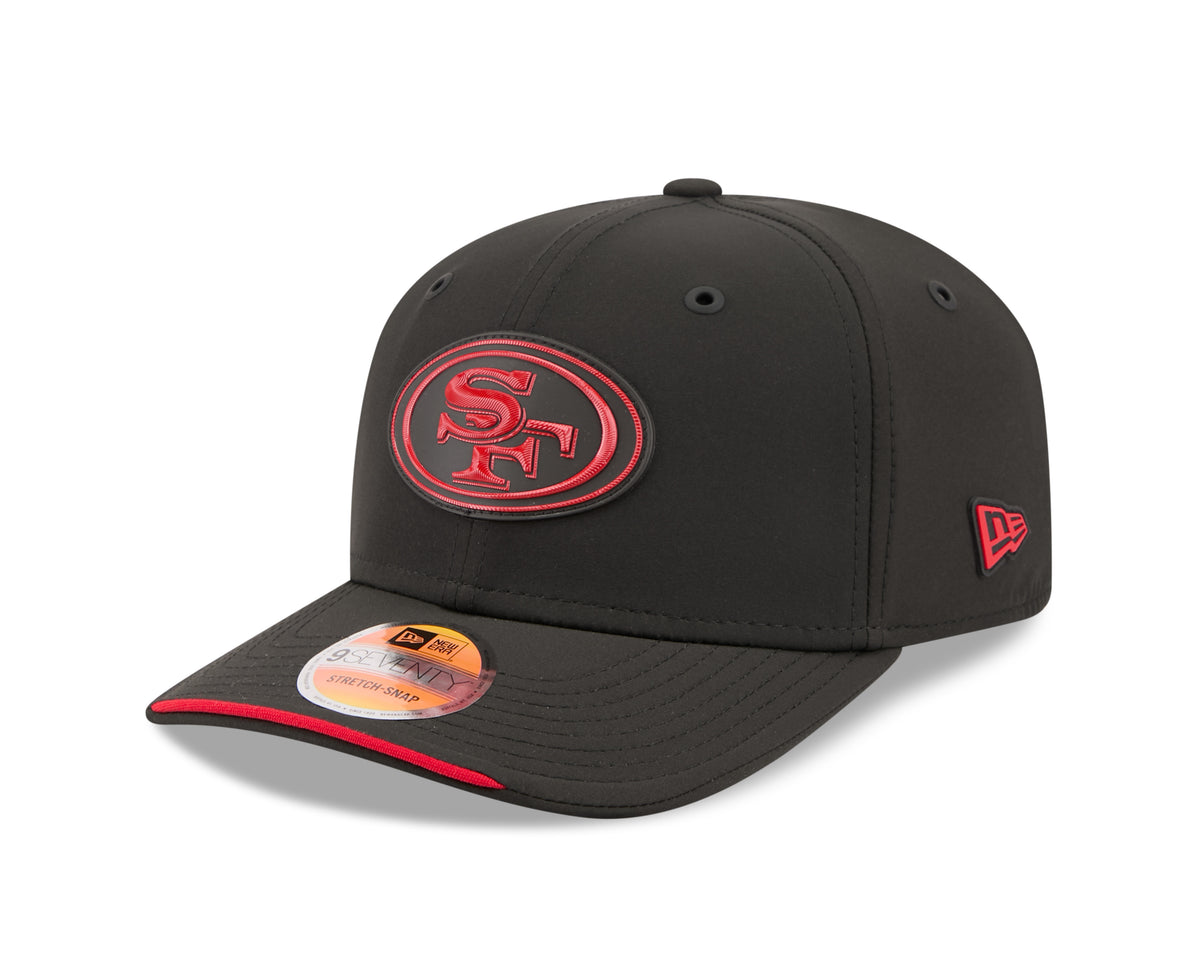 San Francisco 49ers OTC New Era 9SEVENTY 2026 Sideline Adjustable Hat - Black