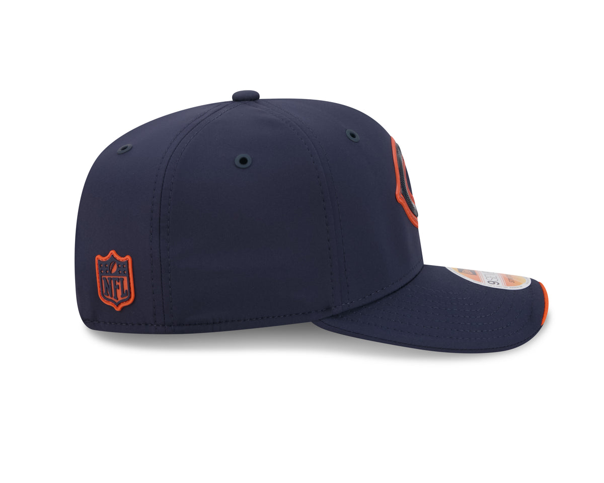 Chicago Bears C New Era 9SEVENTY 2026 Sideline Adjustable Hat - Navy