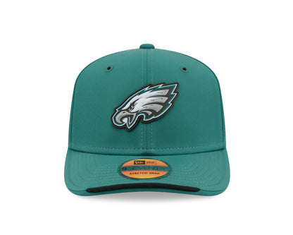 Philadelphia Eagles New Era 9SEVENTY 2026 Sideline Adjustable Hat -Midnight Green