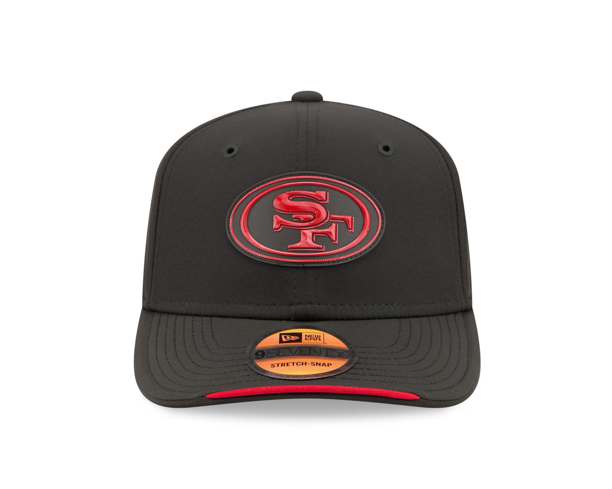 San Francisco 49ers OTC New Era 9SEVENTY 2026 Sideline Adjustable Hat - Black