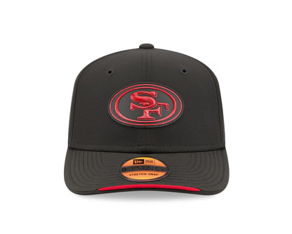 San Francisco 49ers OTC New Era 9SEVENTY 2026 Sideline Adjustable Hat - Black