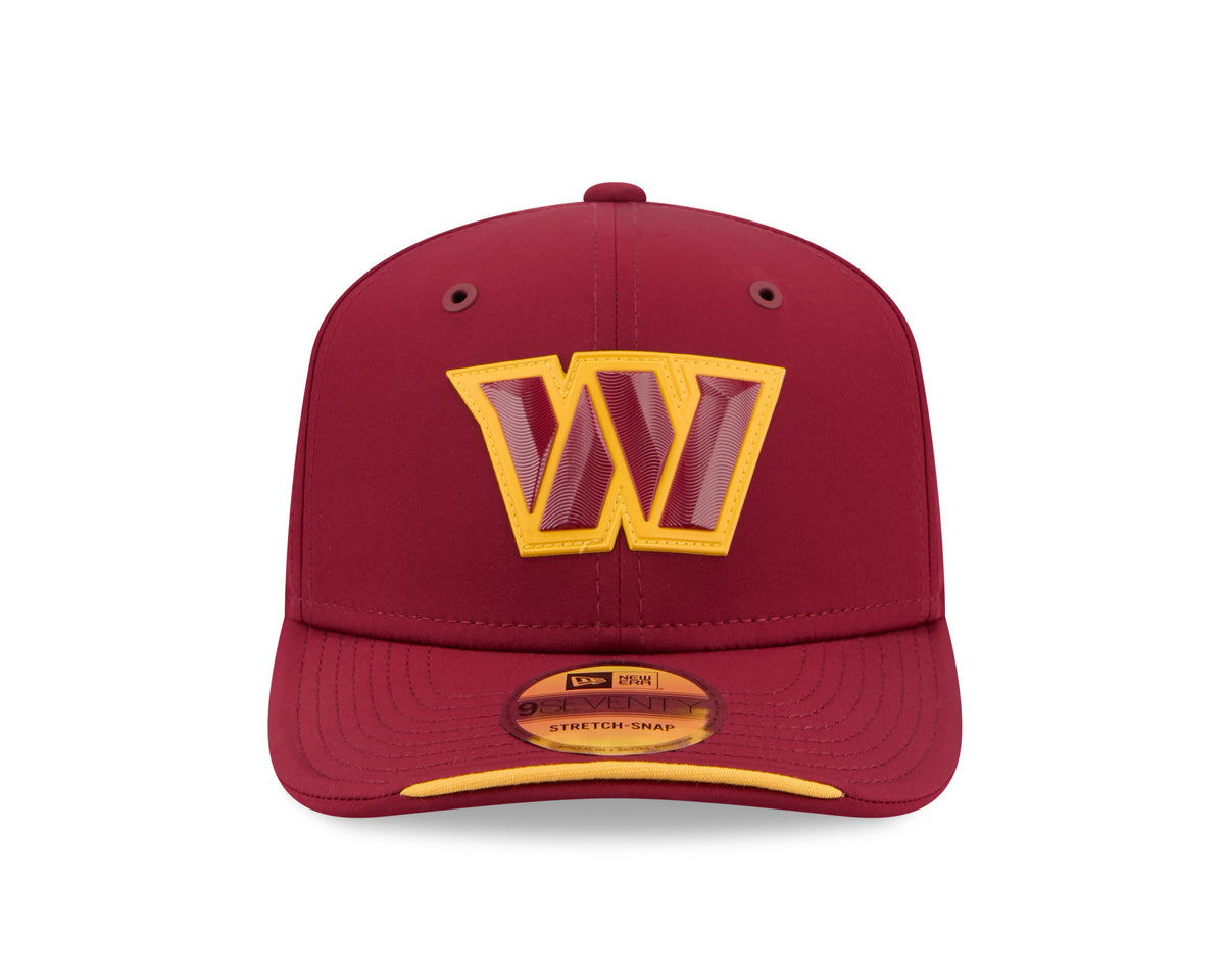 Washington Commanders New Era 9SEVENTY 2026 Sideline Adjustable Hat - Burgundy