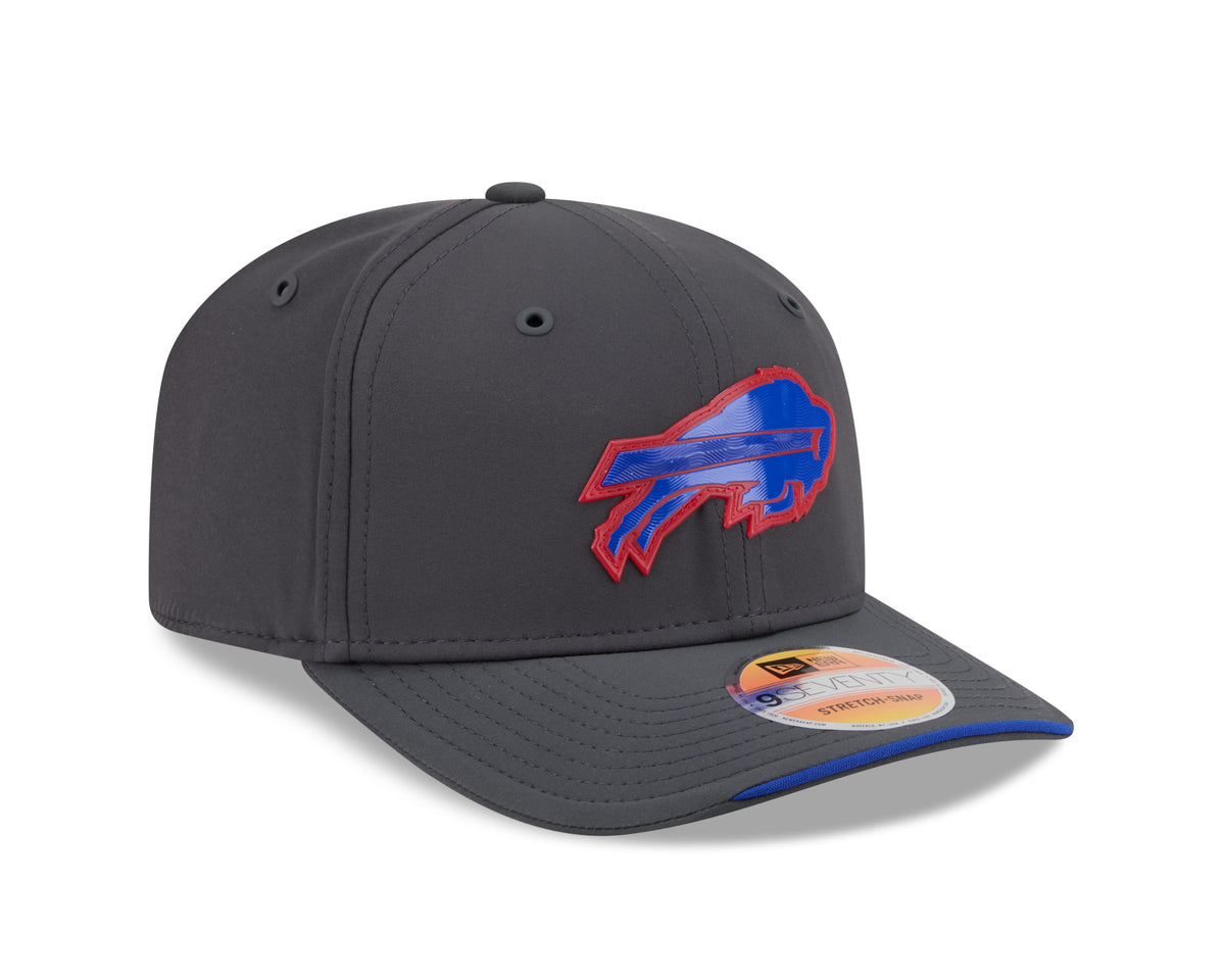 Buffalo Bills OTC New Era 9SEVENTY 2026 Sideline Adjustable Hat - Charcoal