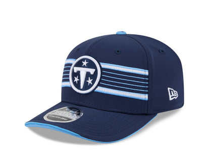 Tennessee Titans Rivalries New Era 9Seventy 2026 NFL Sideline Snapback Adjustable Hat - Blue