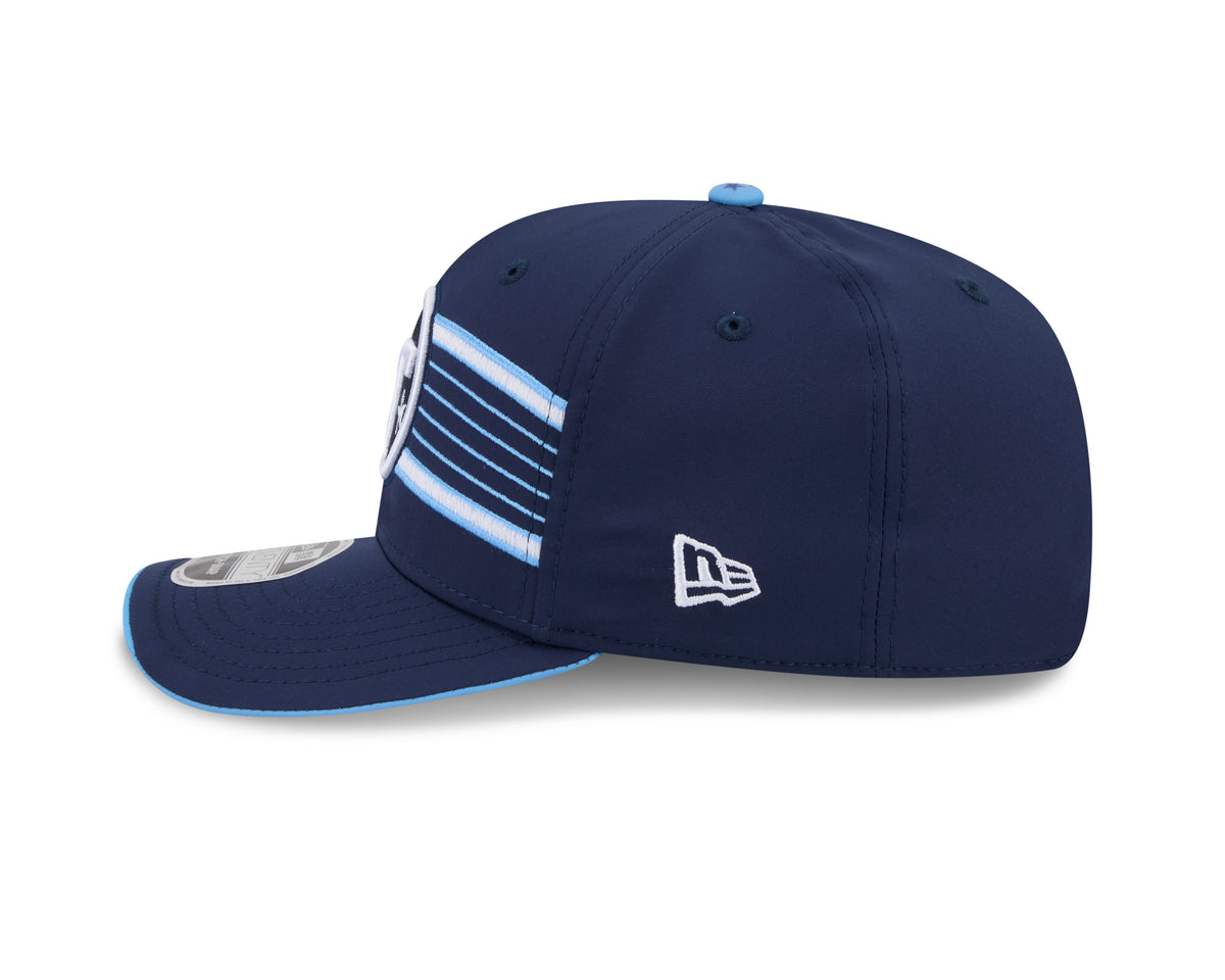 Tennessee Titans Rivalries New Era 9Seventy 2026 NFL Sideline Snapback Adjustable Hat - Blue