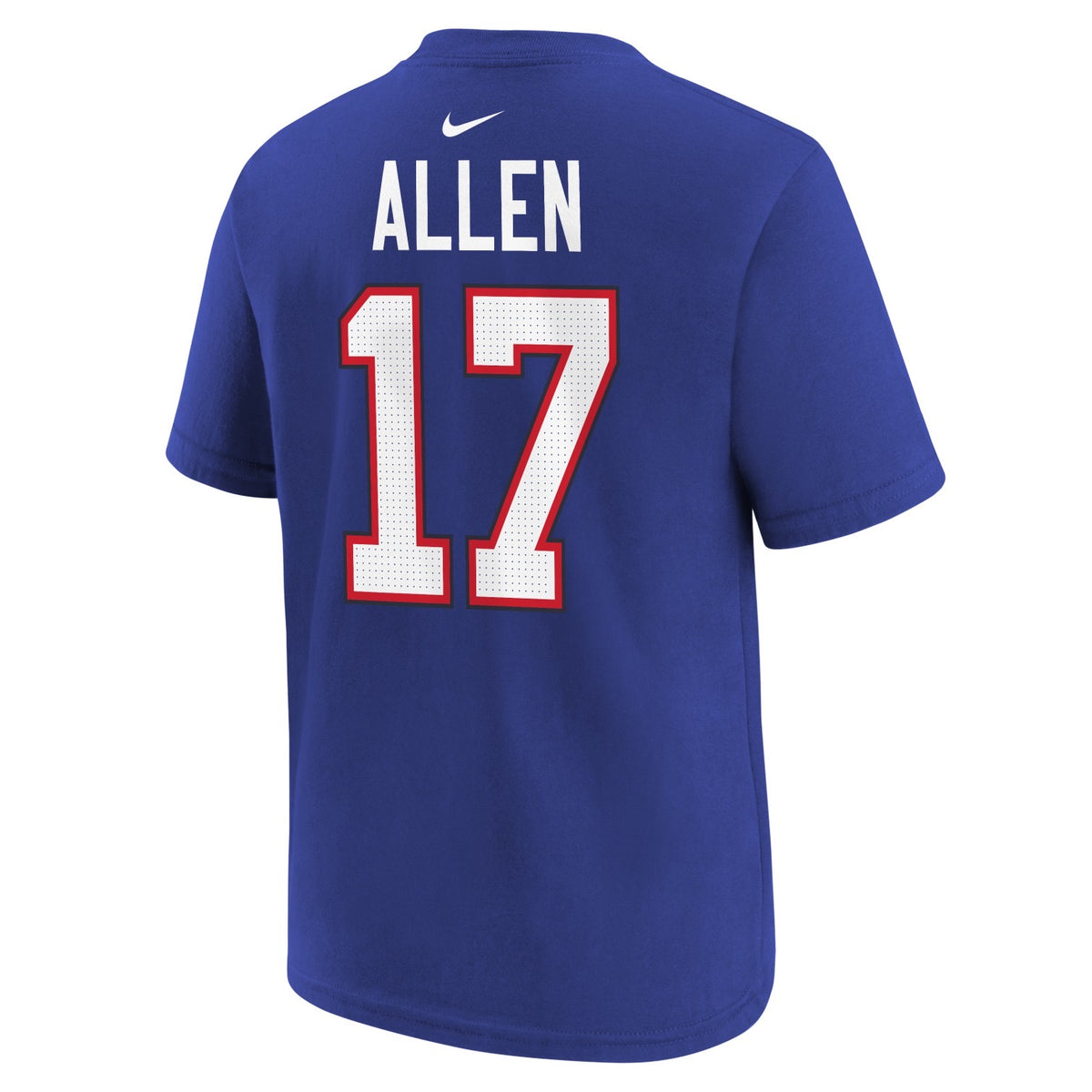 Youth Buffalo Bills #17 Josh Allen Name & Number T-Shirt - Blue