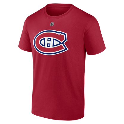 Montreal Canadiens Ivan Demidov #93 Fanatics Name and Number T-Shirt - Red