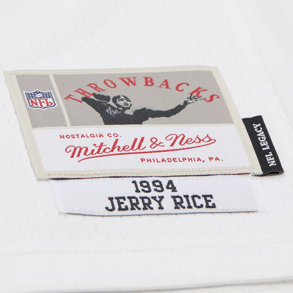 Jerry Rice #80 San Francisco 49ers 1994 Mitchell & Ness Retired Legacy Jersey - White