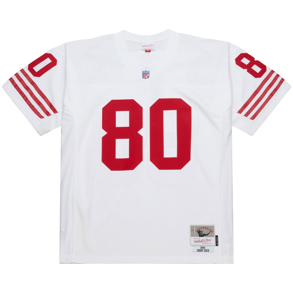 Jerry Rice #80 San Francisco 49ers 1994 Mitchell & Ness Retired Legacy Jersey - White