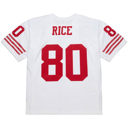 Jerry Rice #80 San Francisco 49ers 1994 Mitchell & Ness Retired Legacy Jersey - White