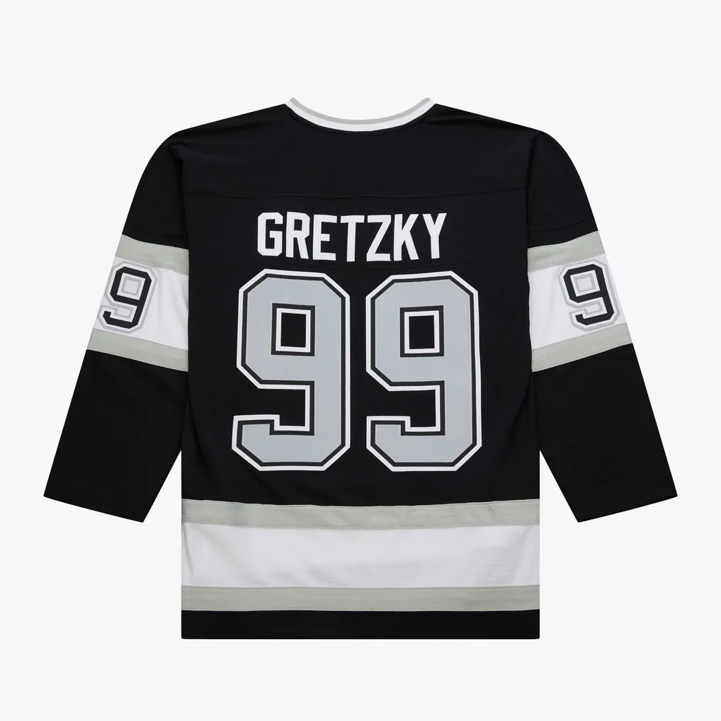 Wayne Gretzky #99 Los Angeles Kings 1992-93 Hardwood Classic Replica PowerPlay Jersey - Black