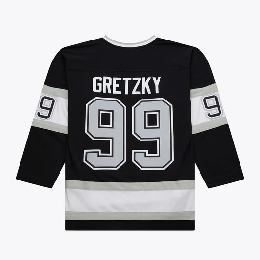 Wayne Gretzky #99 Los Angeles Kings 1992-93 Hardwood Classic Replica PowerPlay Jersey - Black