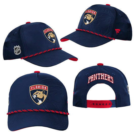 Youth Florida Panthers Fanatics Authentic Pro Podium Snapback Hat - Navy
