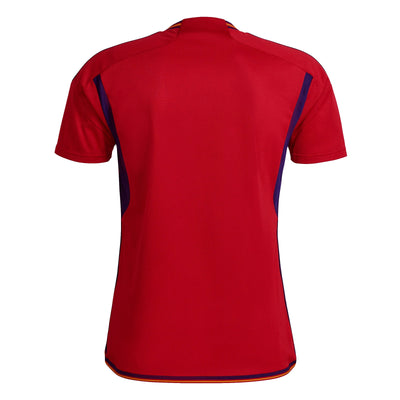 Youth Spain National Team World Cup Adidas 2022 Red Home Replica Stadium Jersey - Pro League Sports Collectibles Inc.