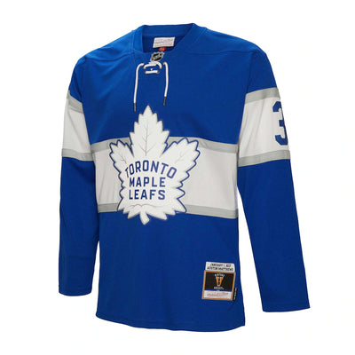 Auston Matthews Toronto Maple Leafs Mitchell & Ness 2017 Blue Line Player Jersey - Blue - Pro League Sports Collectibles Inc.