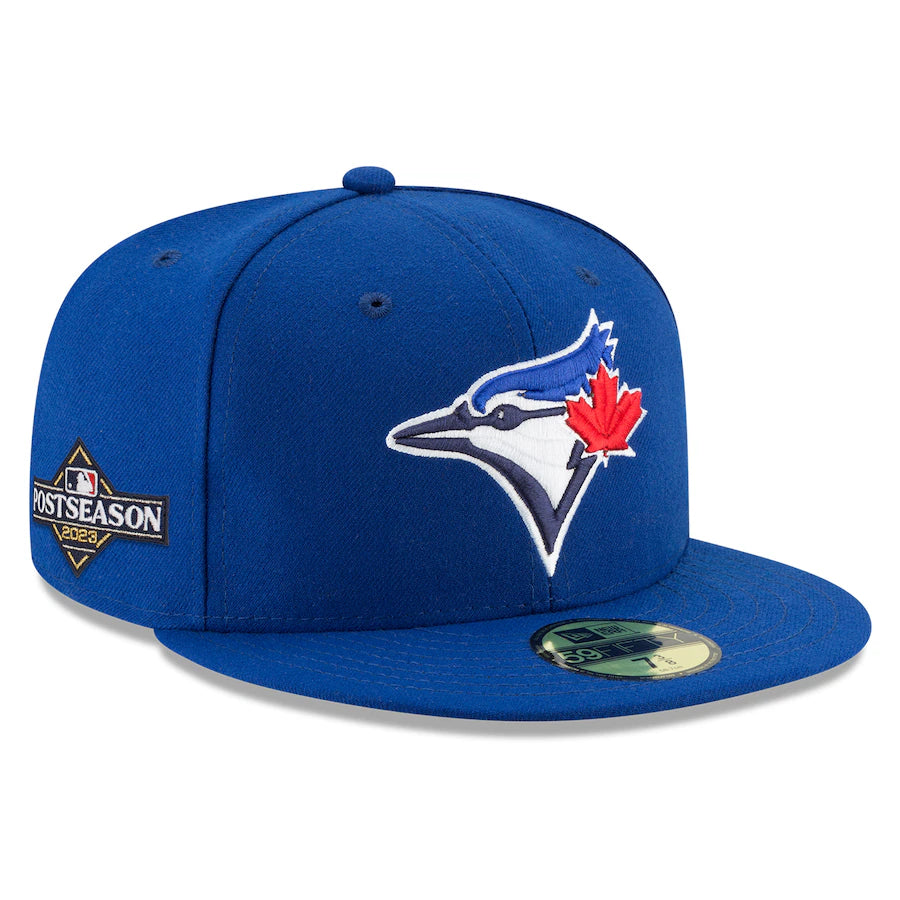 Men s New Era Blue Toronto Jays 2023 Postseason 59FIFTY Fitted Hat