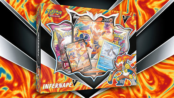 Pokémon TCG: Infernape V Box - Pro League Sports Collectibles Inc.