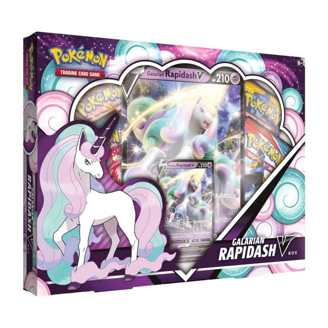 Pokémon TCG: Galarian Rapidash V Box