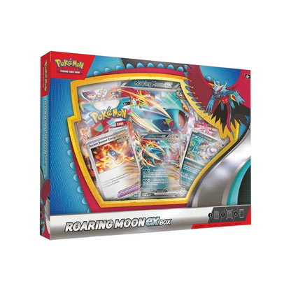 Pokémon TCG: Roaring Moon EX Box And Pokémon TCG: Iron Valiant EX Box