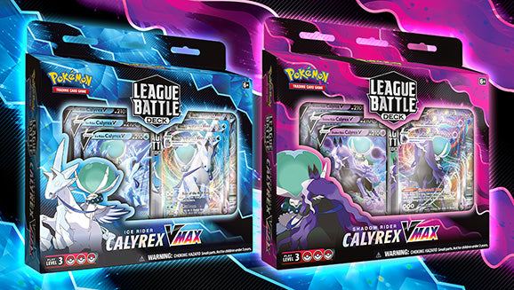 Pokémon TCG: League Battle Deck Ice/Shadow Rider Calyrex V Max Box