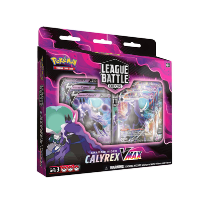 Pokémon TCG: League Battle Deck Ice/Shadow Rider Calyrex V Max Box