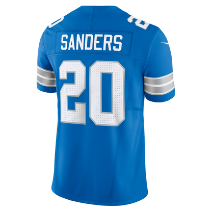 Barry Sanders #20 Detroit Lions Retired Nike Vapor F.U.S.E. Limited Jersey - Blue - Pro League Sports Collectibles Inc.