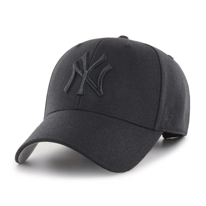 New York Yankees Black 47 MVP Adjustable Cap