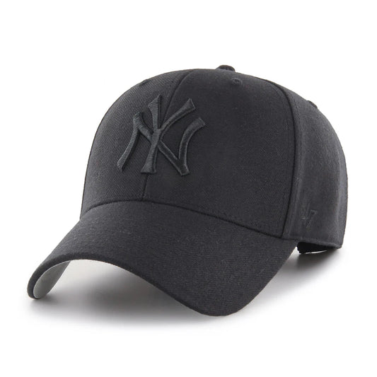 New York Yankees Black 47 MVP Adjustable Cap