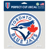 Toronto Blue Jays 8X8 Clear Round MLB Wincraft Decal - Pro League Sports Collectibles Inc.