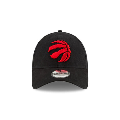 Toronto Raptors Black NBA 2019 Champions Patch 9Twenty New Era Buckle Back Hat