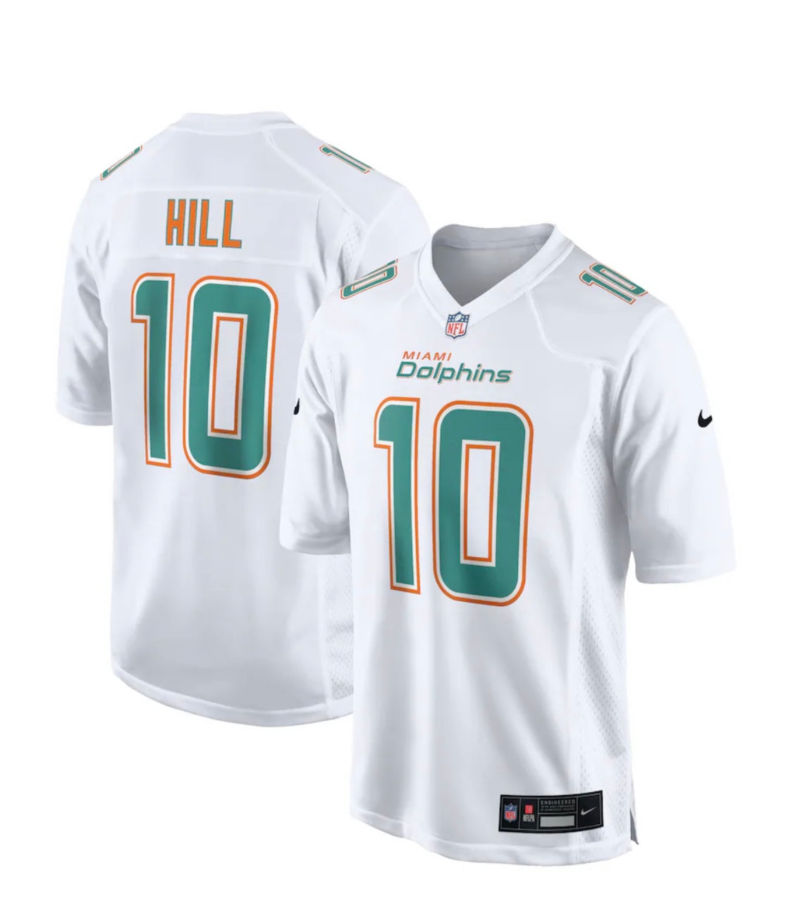 Miami dolphins on field jersey hotsell