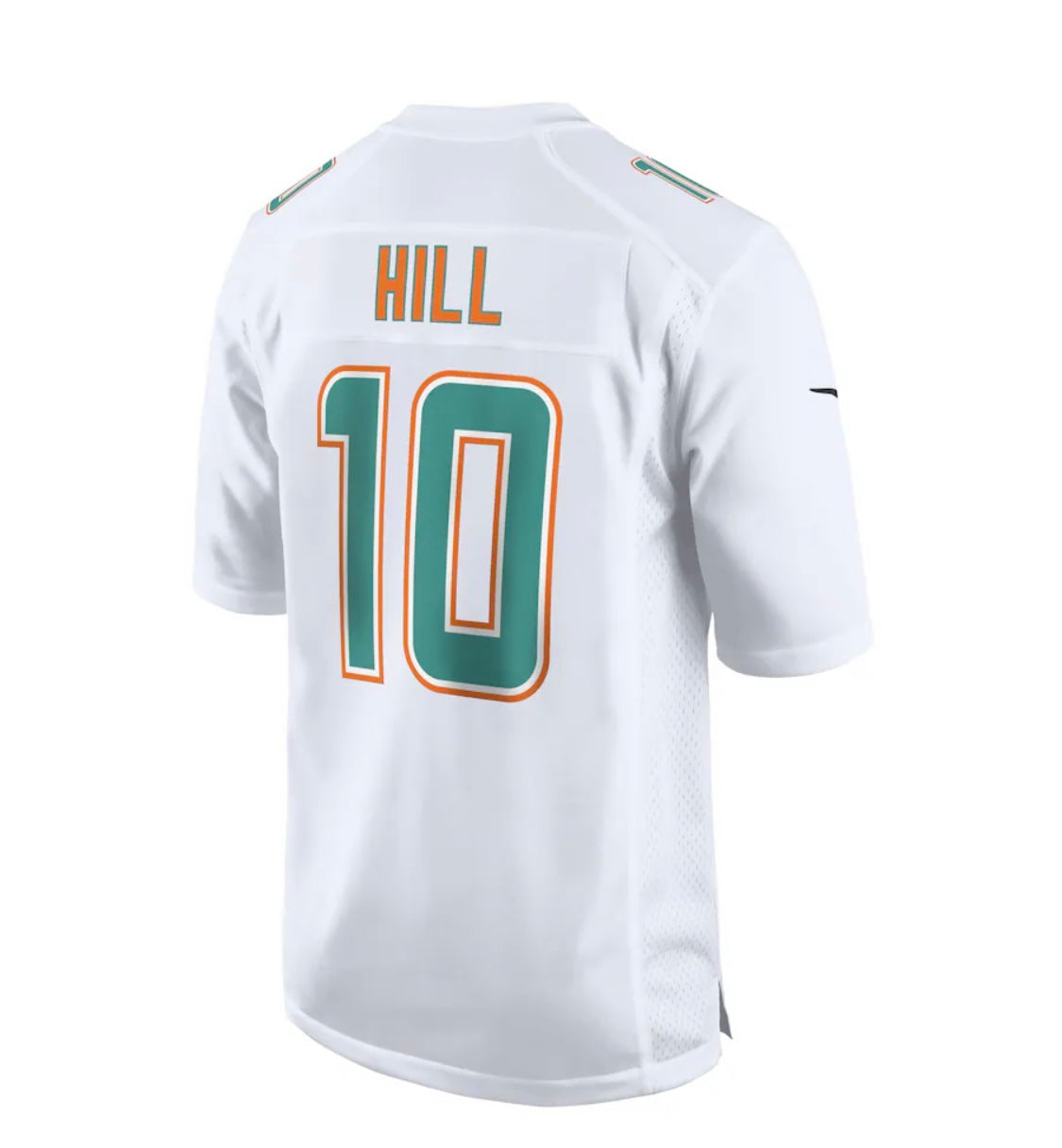 Tyreek Hill 10 Miami Dolphins Nike Game Jersey White SM