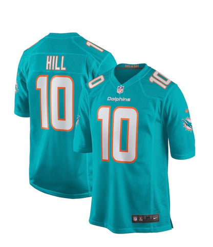 Tyreek Hill #10 Miami Dolphins Nike Game Jersey - Aqua