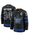 Toronto Maple Leafs Auston Matthews #34 Fanatics Alternate Premium Player Jersey with C - Black