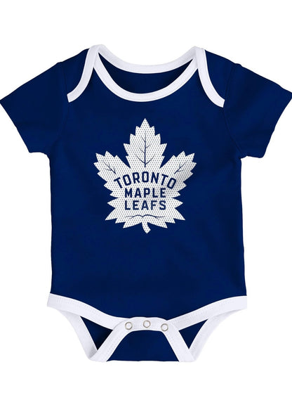 Infant Toronto Maple Leafs Legend Onesie 3 Pack Set