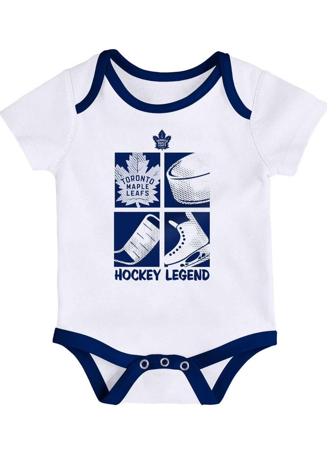 Infant Toronto Maple Leafs Legend Onesie 3 Pack Set