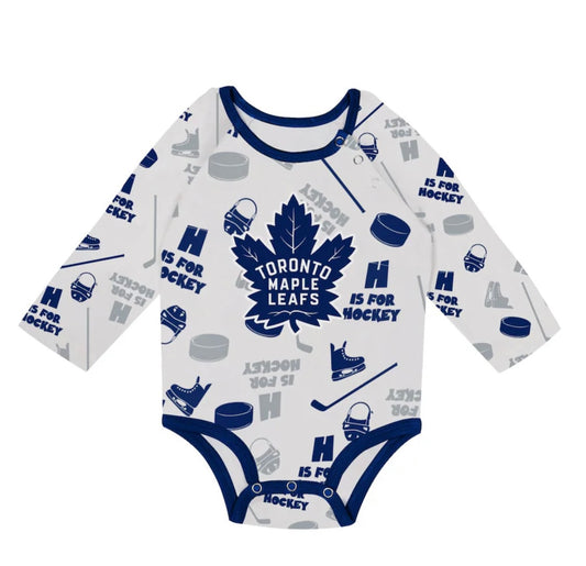 Infant Toronto Maple Leafs Hockey 3 Piece Champ Set