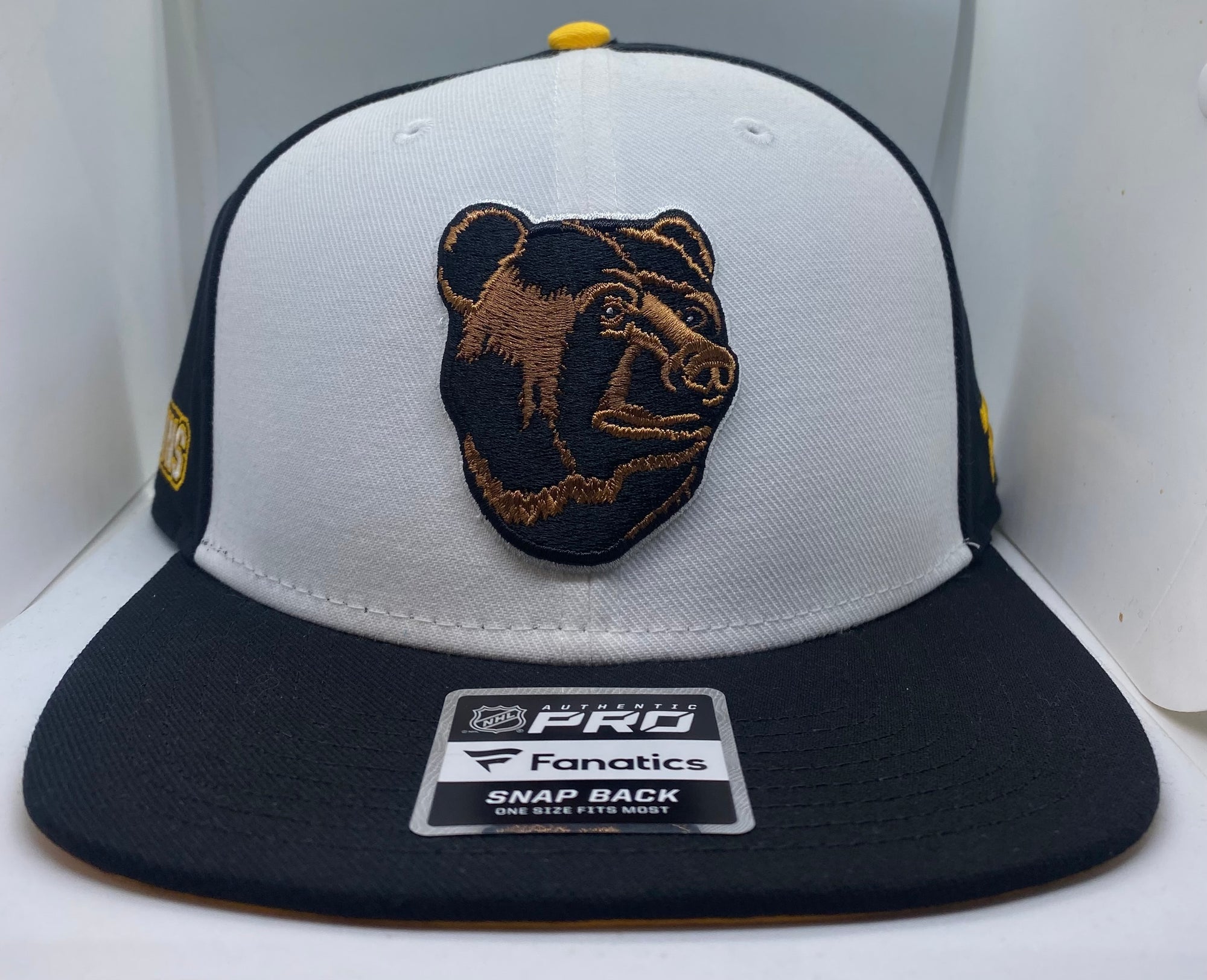Boston bruins bear logo hat 2025