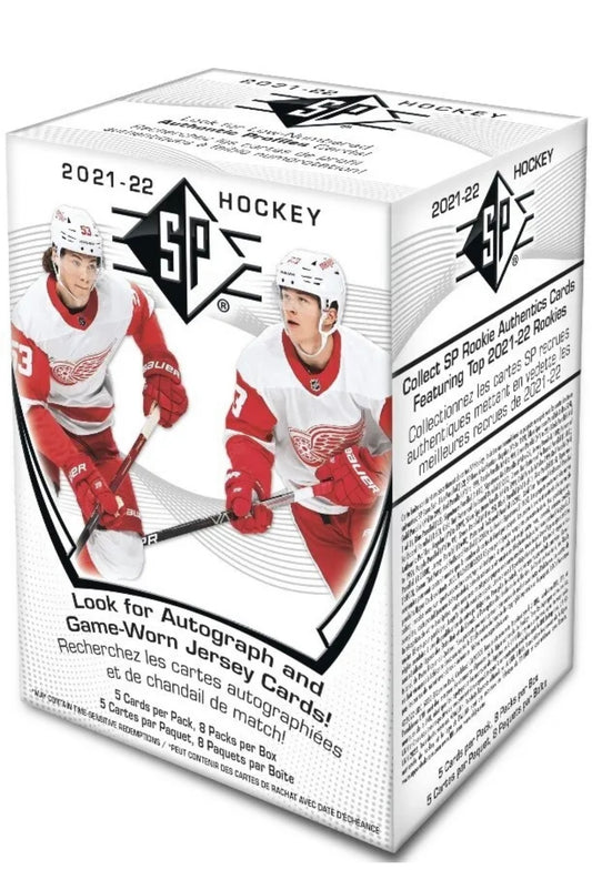 2021-22 Upper Deck SP Hockey Cards (Blaster) Box - Pro League Sports Collectibles Inc.