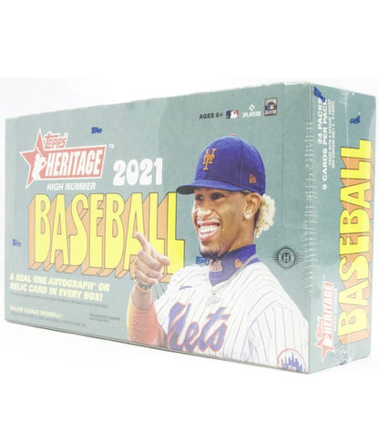 2021 Topps Heritage High Number - Hobby Box