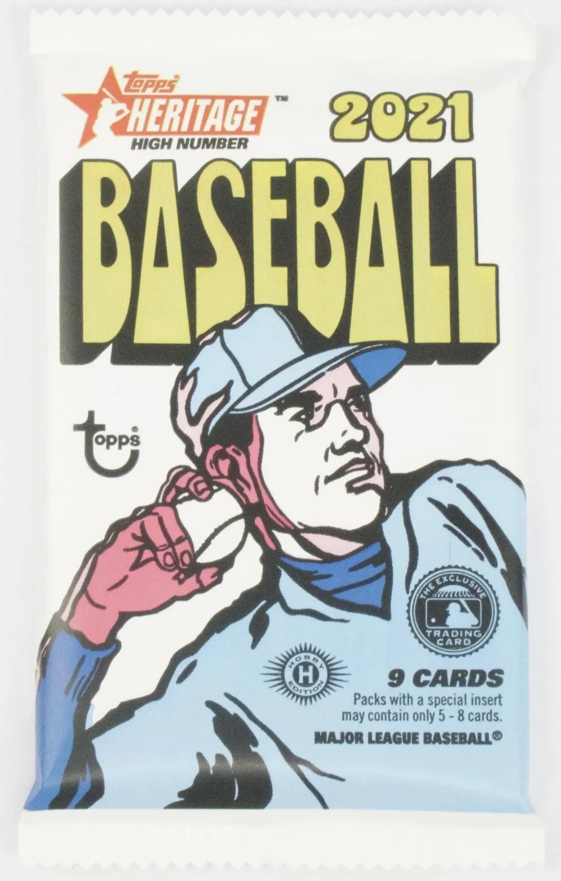 2021 Topps Heritage High Number - Hobby Box - Pro League Sports Collectibles Inc.