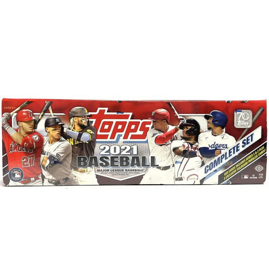 2021 Topps MLB Baseball Complete Hobby Factory Set Sealed RED