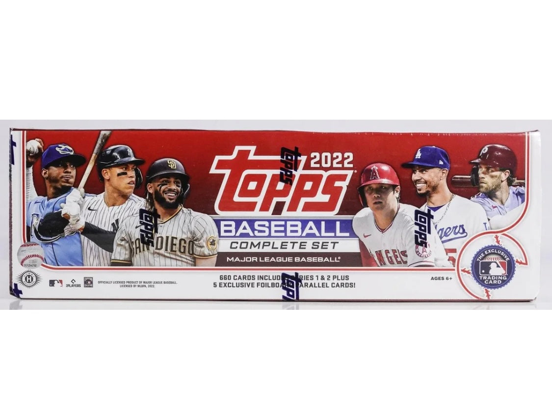 2022 Topps MLB Baseball Complete Hobby Factory Set Sealed RED