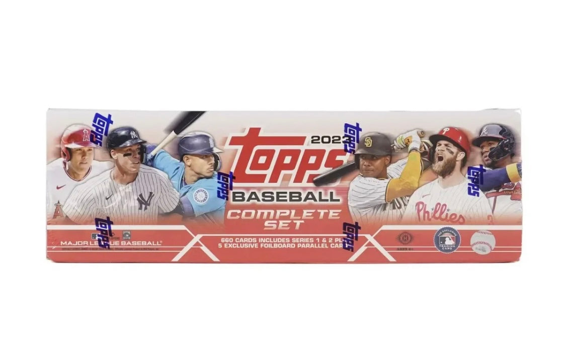 2023 Topps MLB Baseball Complete Hobby Factory Set Sealed RED - Pro League Sports Collectibles Inc.