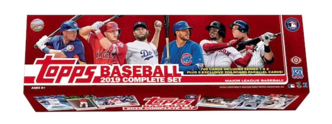 2019 Topps MLB Baseball Complete Hobby Factory Set Sealed RED - Pro League Sports Collectibles Inc.