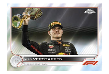 2022 Topps Chrome Formula 1 Hobby Cards - 1 Box /18 Packs